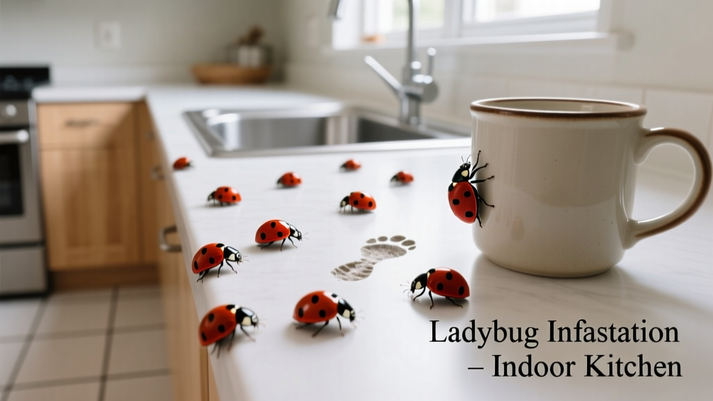 Ladybugs Indoors in the Kitchen: Identification & Removal