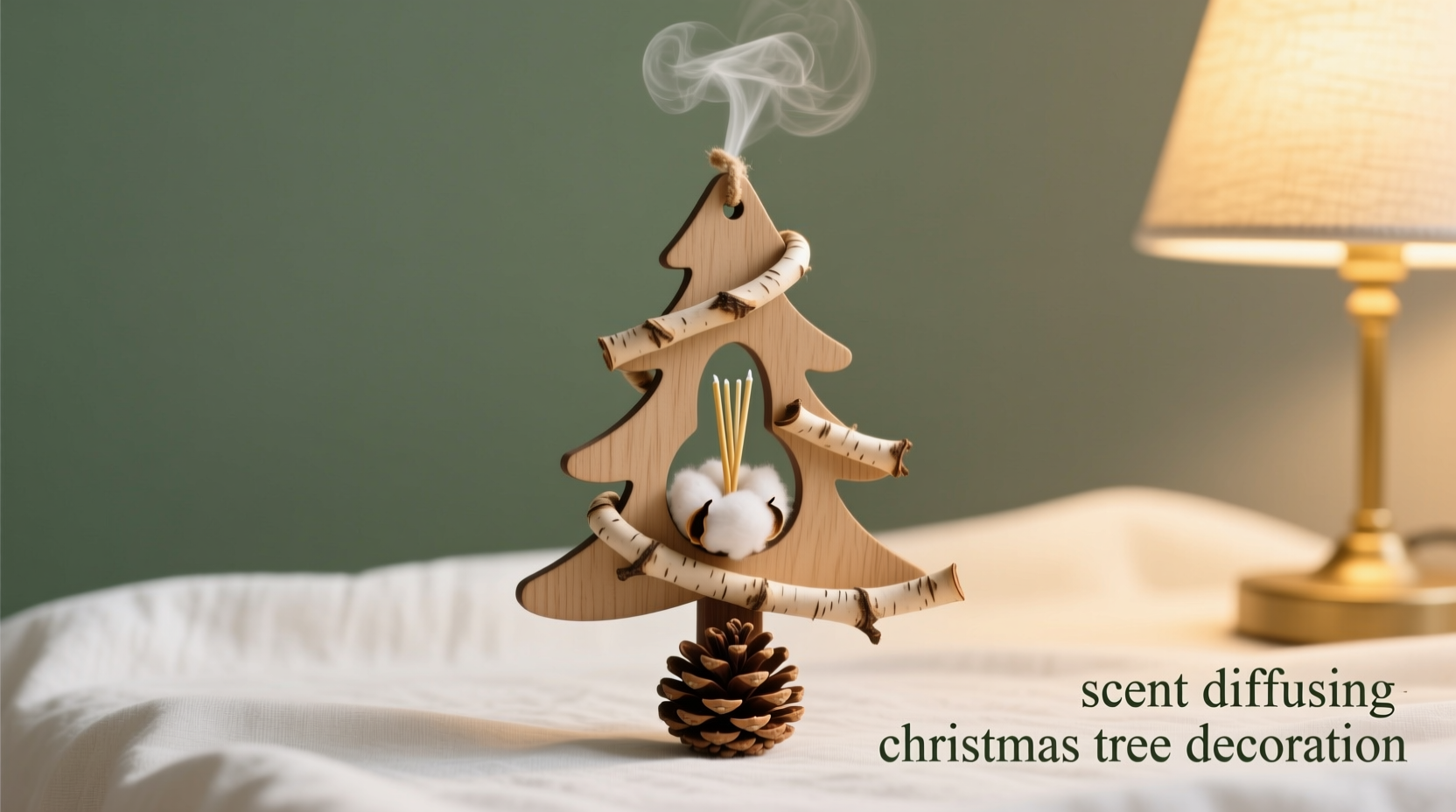 how to create a scent diffusing christmas tree decoration