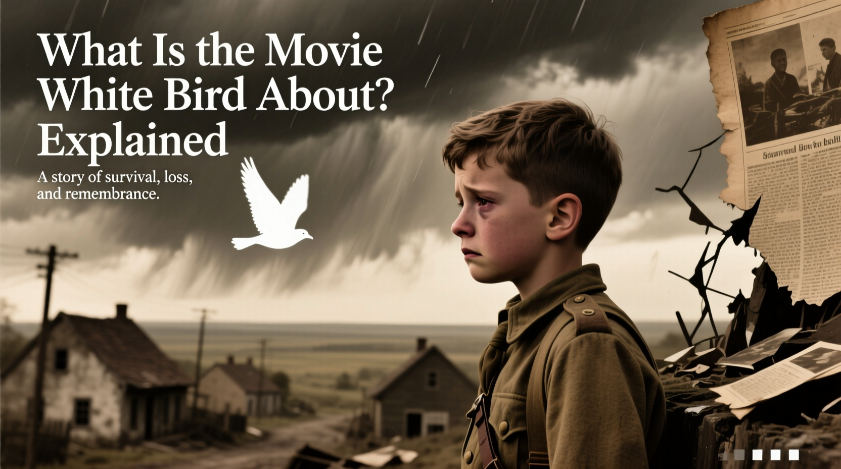 what is movie white bird about