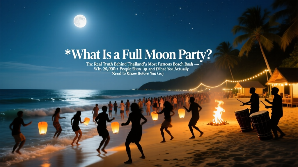 What Is a Full Moon Party? (2026 Guide)