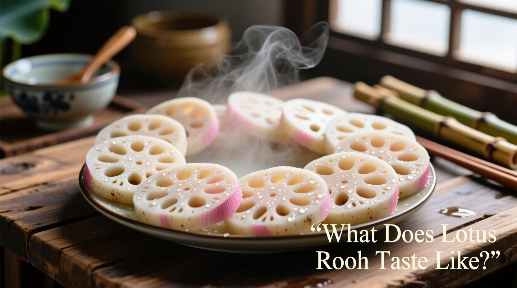 Lotus Root Taste Profile: Sweet, Crisp & Nutty Explained