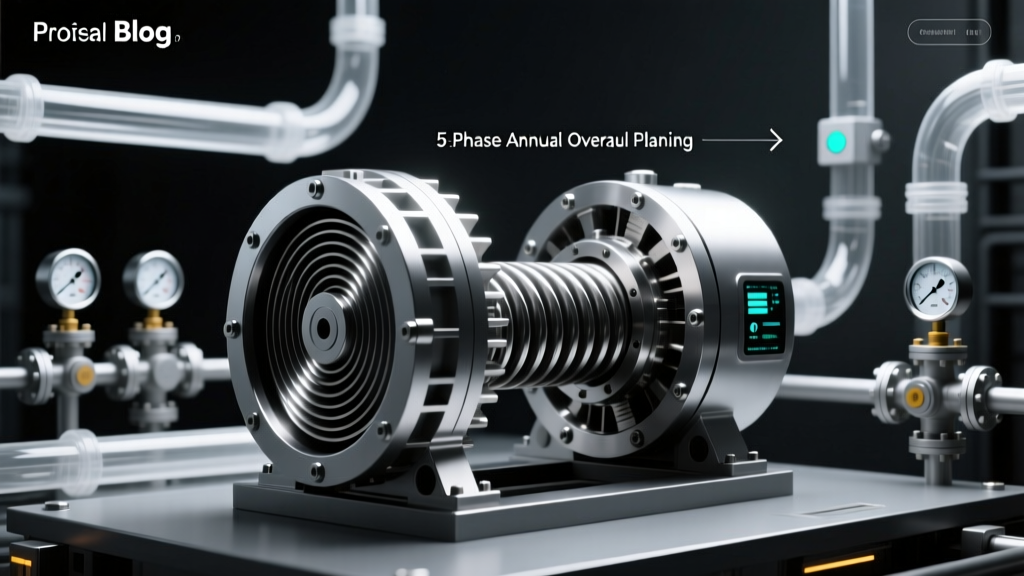 5-Phase Scroll Compressor Overhaul: 42% Less Downtime