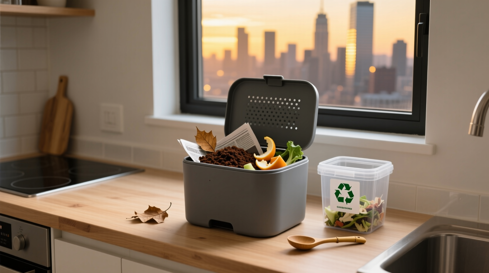 how to compost in an apartment