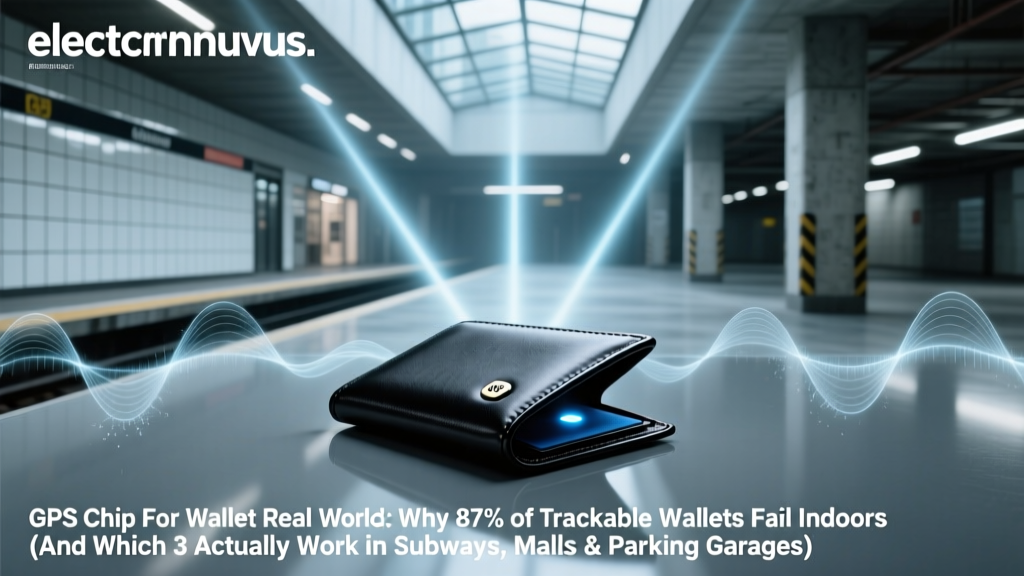 GPS Chip For Wallet Real World: Why 87% of Trackable Wallets Fail Indoors (And Which 3 Actually Work in Subways, Malls & Parking Garages)