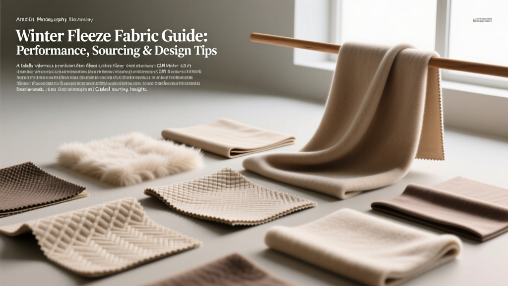 Winter Fleece Fabric Guide: Performance, Sourcing & Design Tips