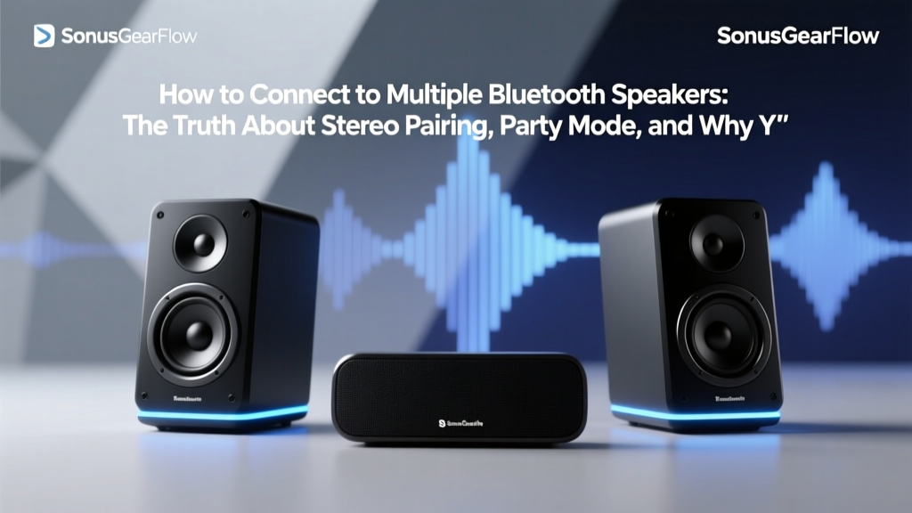 Bluetooth Speakers: Stereo Pairing & Party Mode