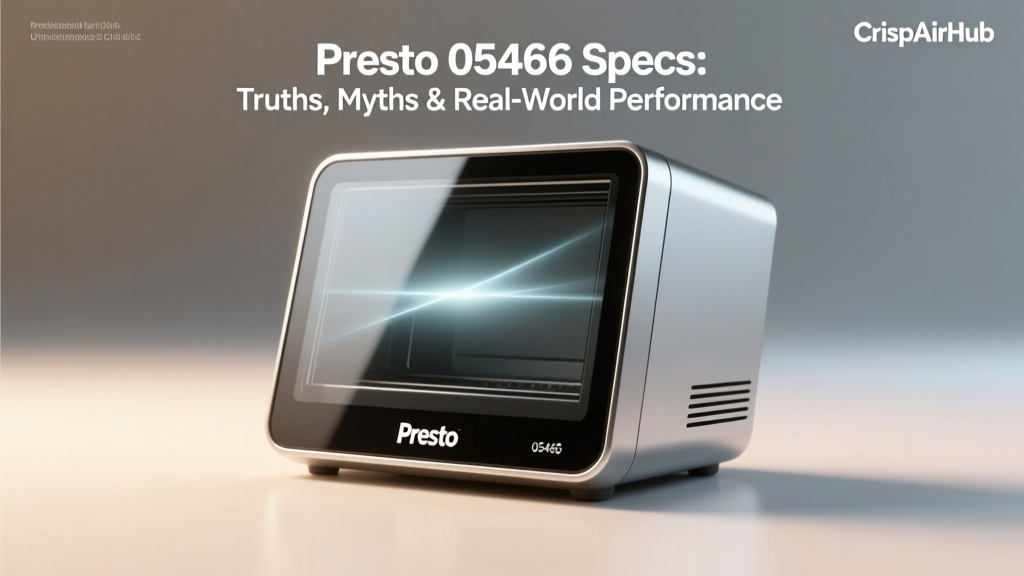Presto 05466 Specs: Truths, Myths & Real-World Performance