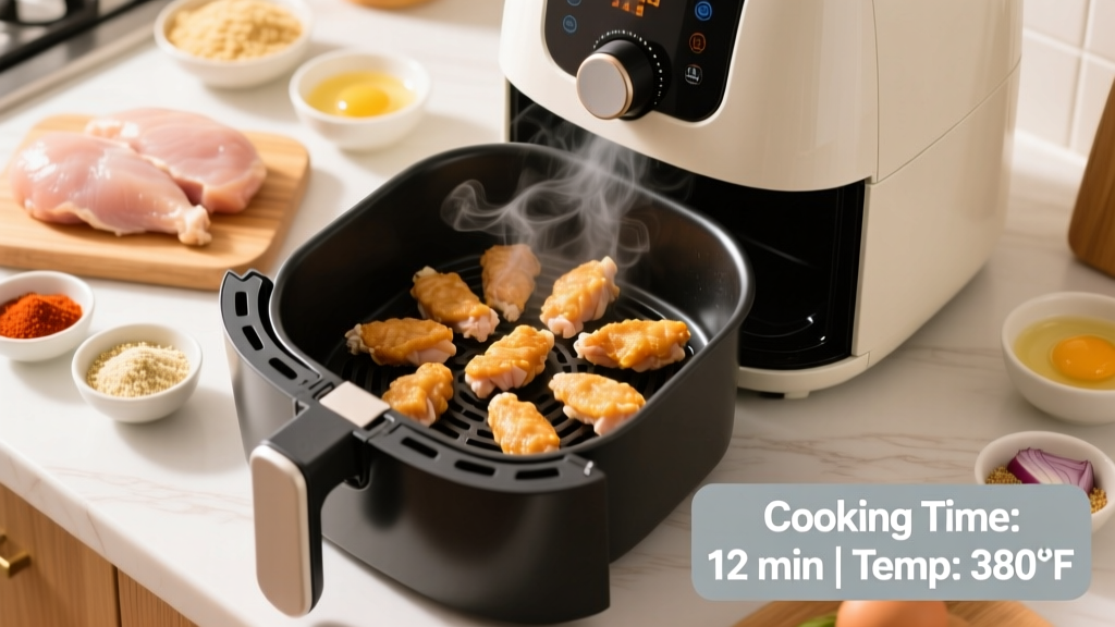 How to Cook Raw Chicken Nuggets in an Air Fryer