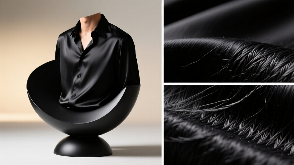 Silk Black Mens Shirt: The Technical Guide for Designers