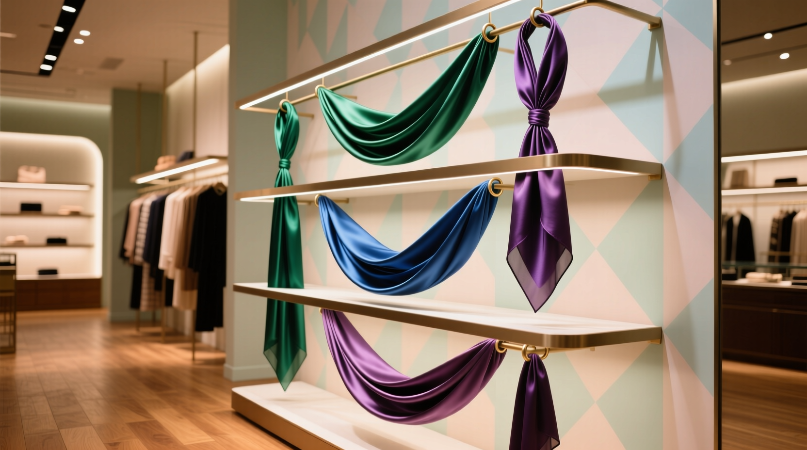 silk scarf storage non slip closet organization tips