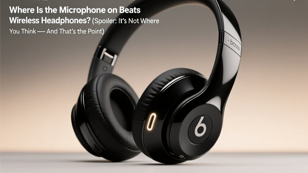 Where Is the Microphone on Beats Wireless Headphones?