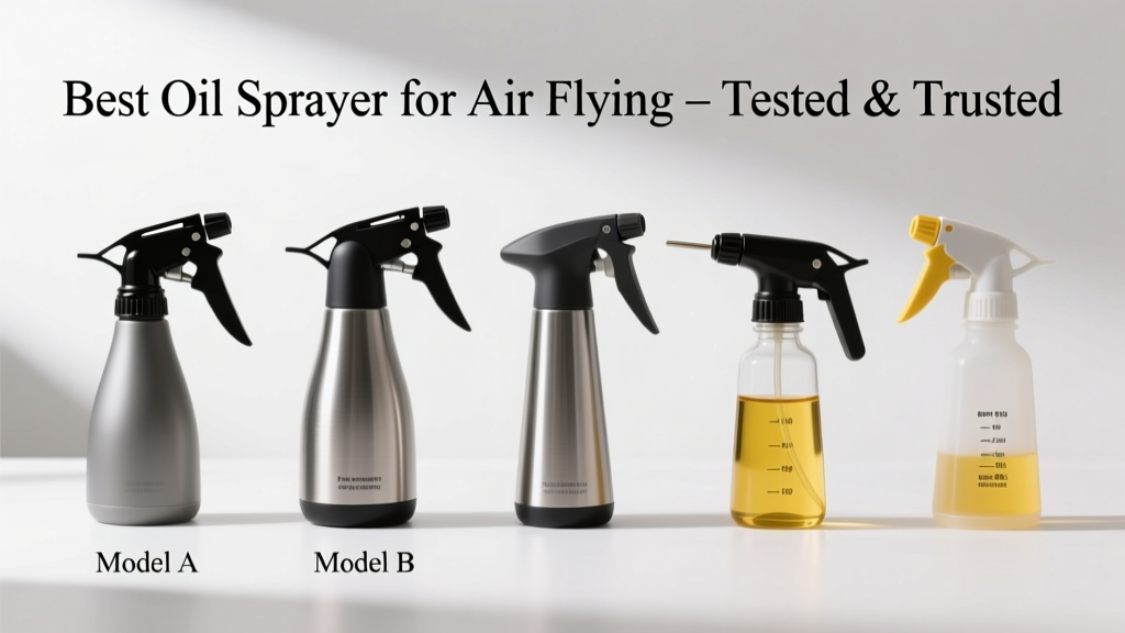 Best Oil Sprayer for Air Frying: Top 5 Tested