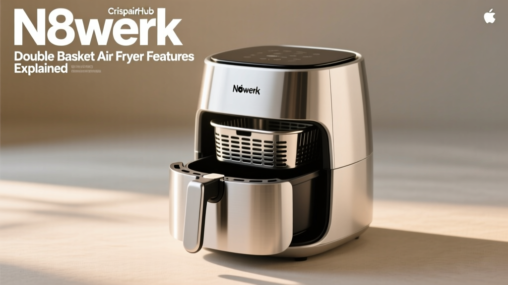 N8werk Double Basket Air Fryer Features Explained