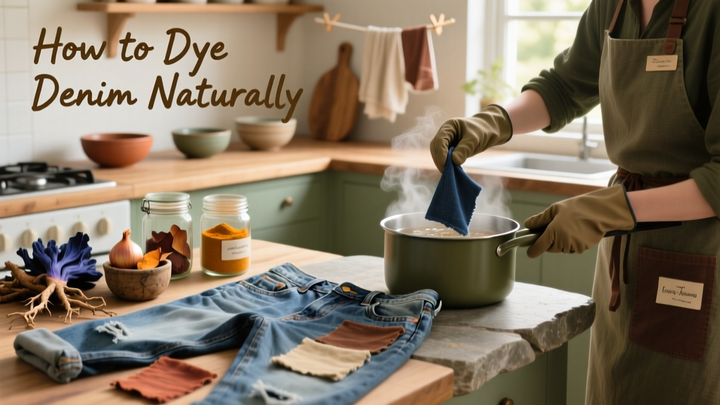How to Dye Denim Naturally: A Step-by-Step Home Guide