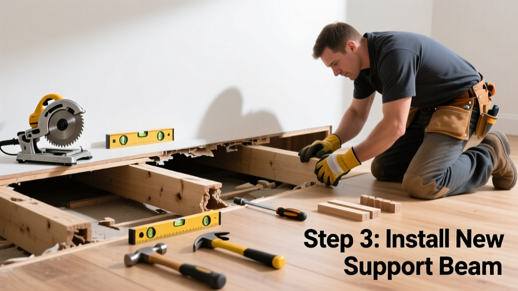 How to Replace a Bouncy Floor's Support Part