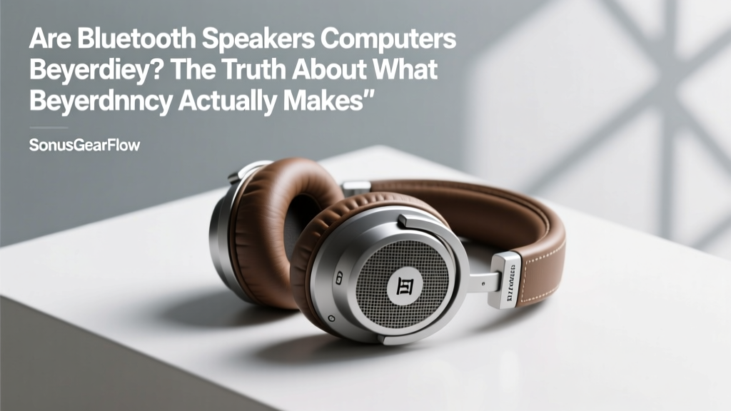 Beyerdynamic Bluetooth Speakers? Truth & Alternatives