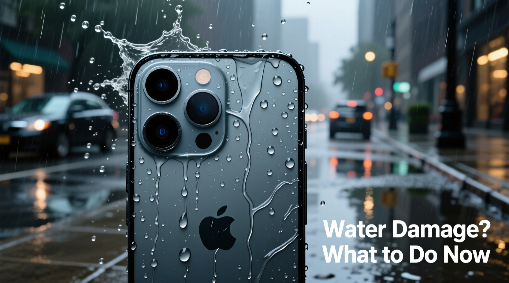 iphone camera blurry after rain is water damage inevitable and what to do