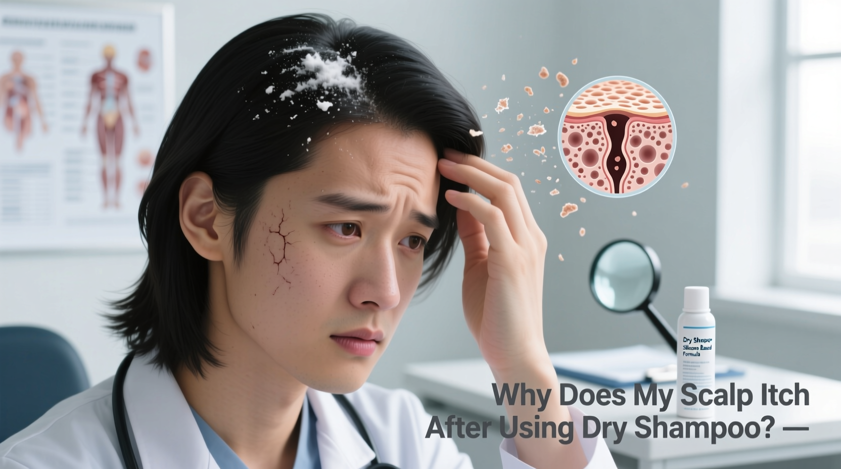 why does my scalp itch after using dry shampoo solutions that help