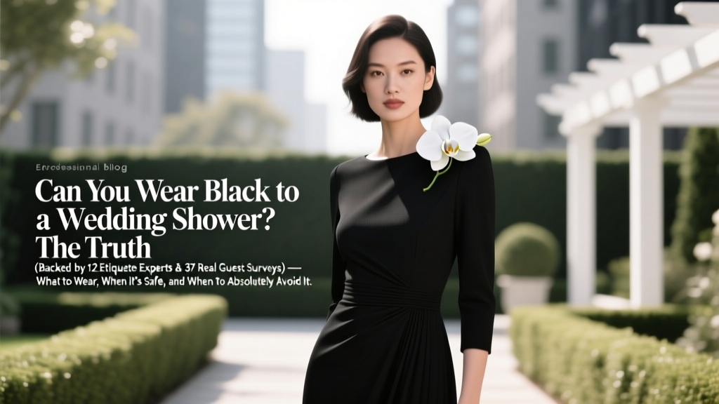 Can You Wear Black to a Wedding Shower? (2026)