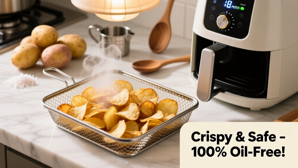 Perfect Frozen Chips in Air Fryer: Crispy, Safe & Simple
