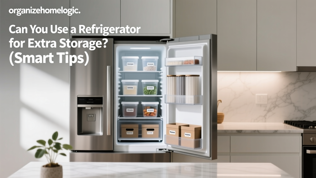 Can You Use a Refrigerator for Extra Storage? (Smart Tips)