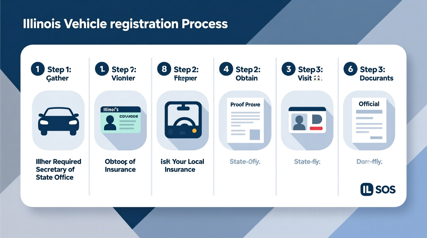 how to register a car in illinois