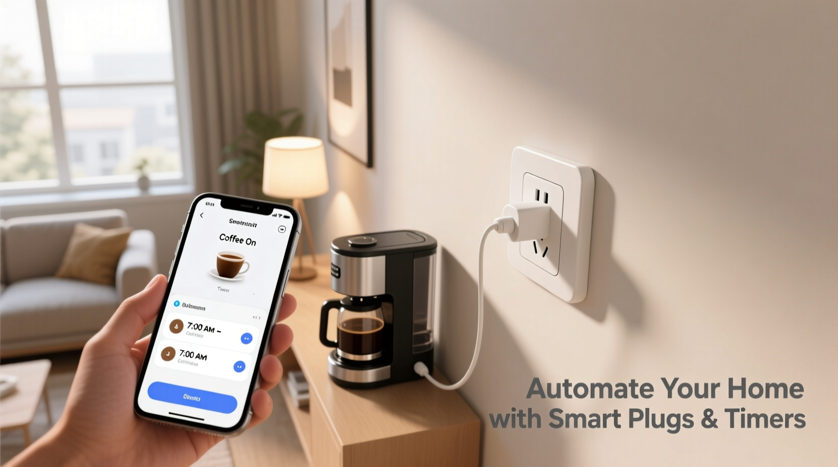how to automate small home tasks with smart plugs and timers