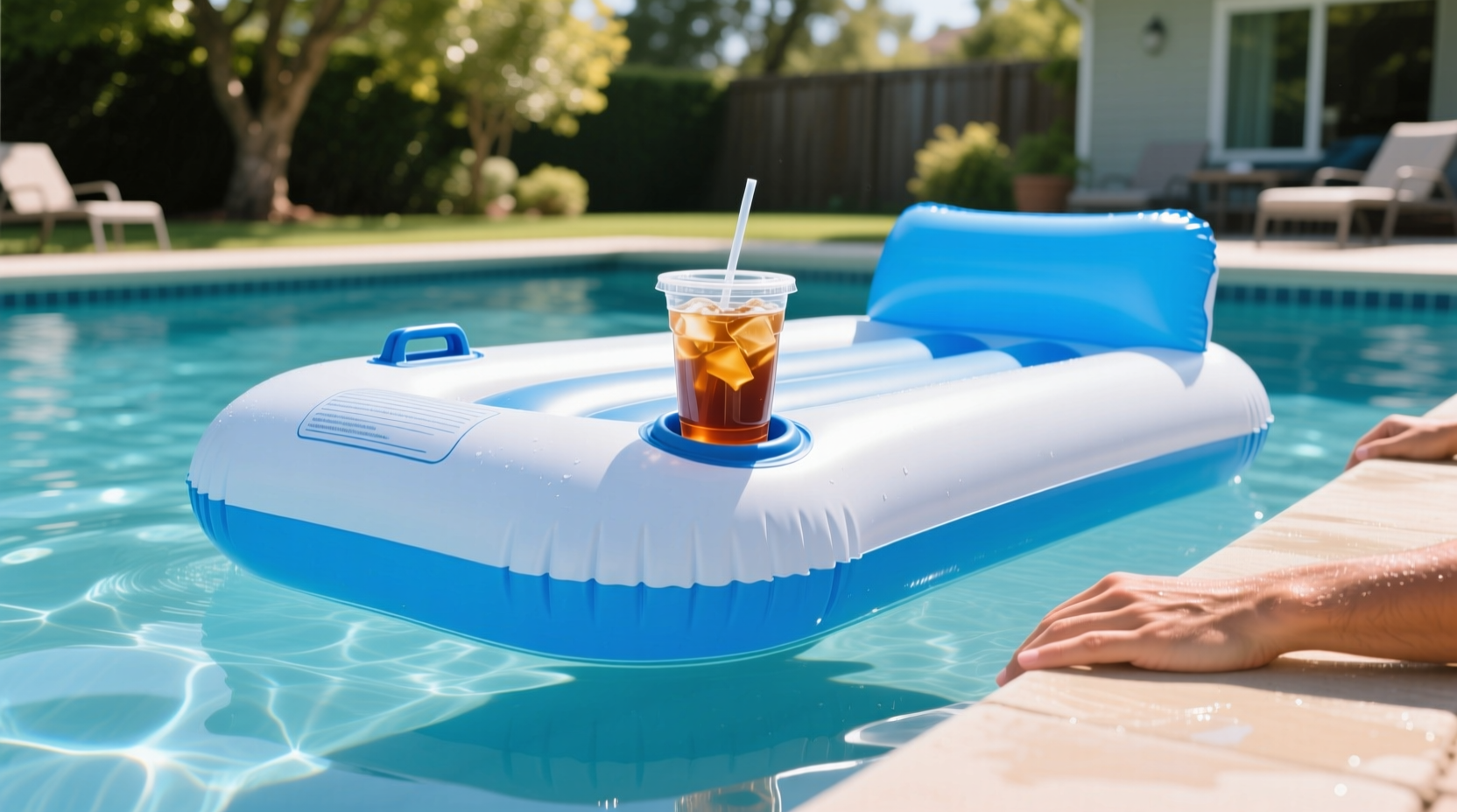 inflatable pool floats with cup holders are they stable or safety hazards