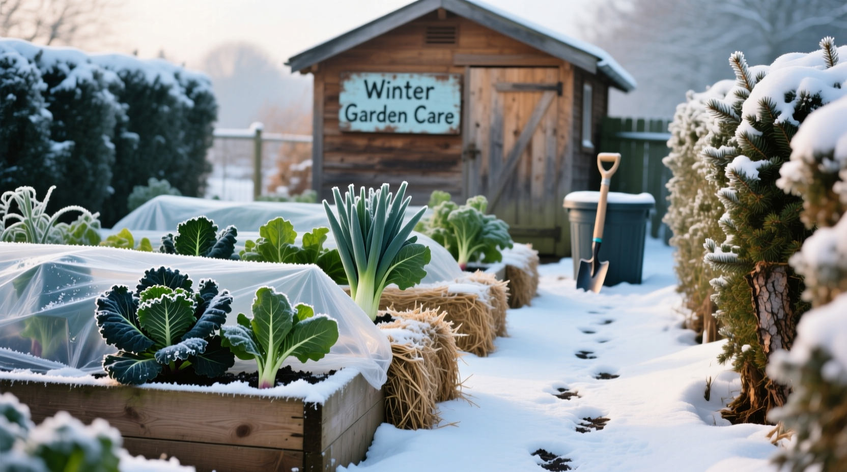 winter care for vegetable gardens