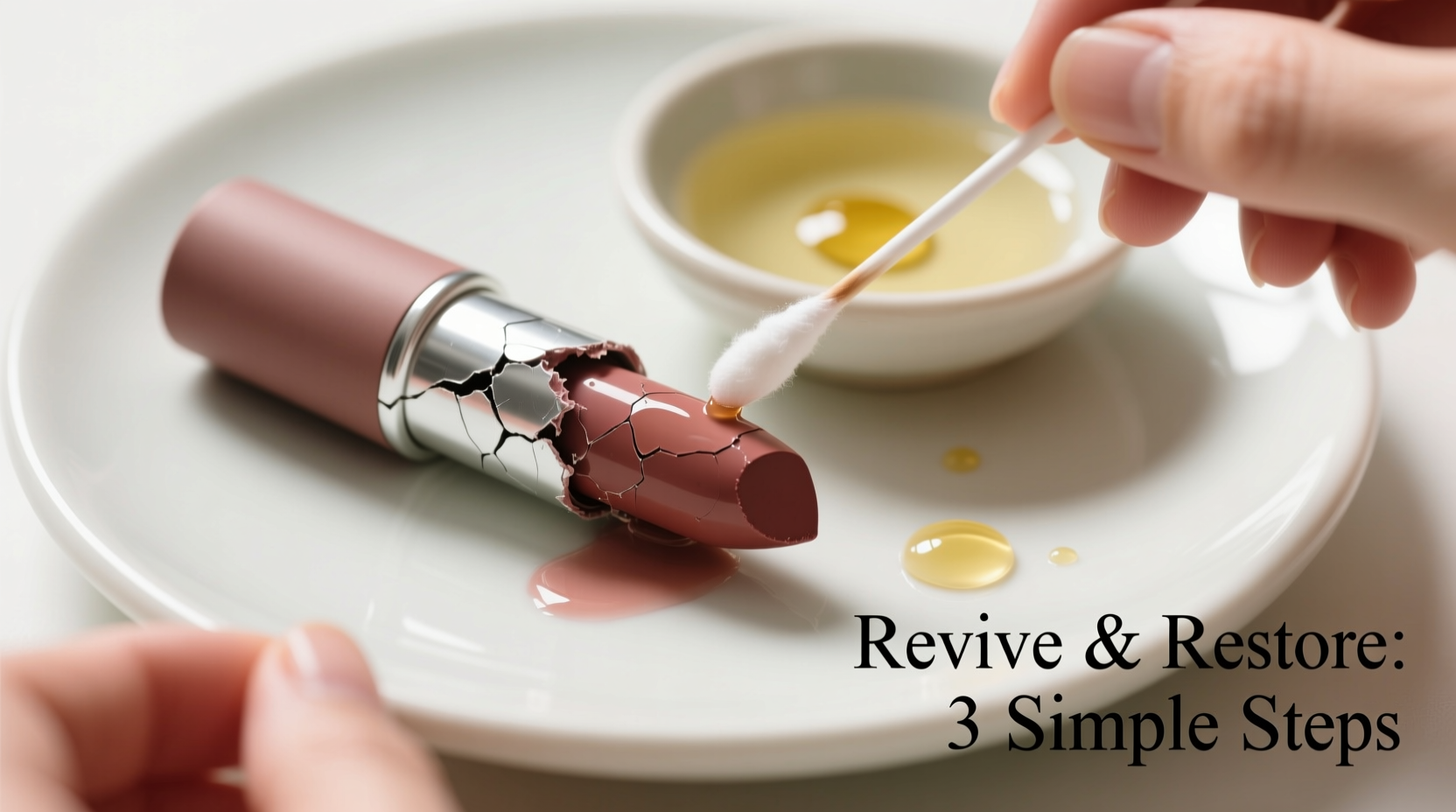 how to revive dried out matte lipstick using household items