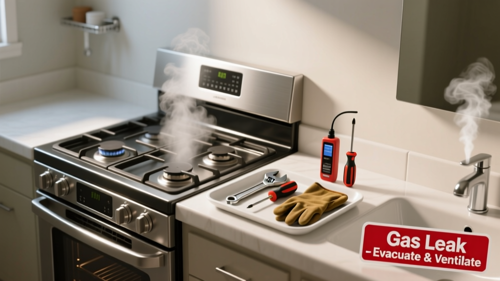 Oven Gas Smell in Bathroom: Quick Fixes & Safety Steps