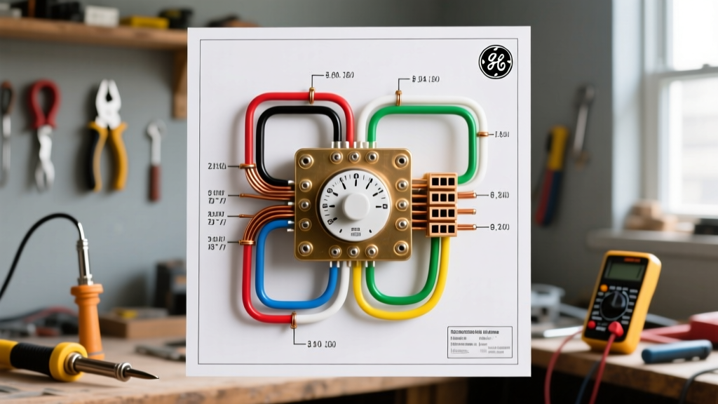 Decoding the GE Electric Dryer Timer Wiring Diagram & Color Codes