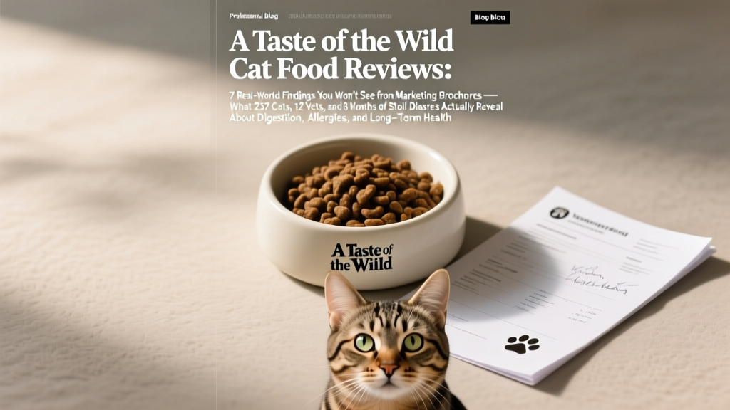 A Taste of the Wild Cat Food Reviews