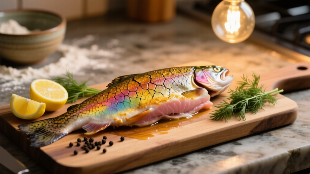 Air Fryer Rainbow Trout: Crispy Skin, Juicy Fillet