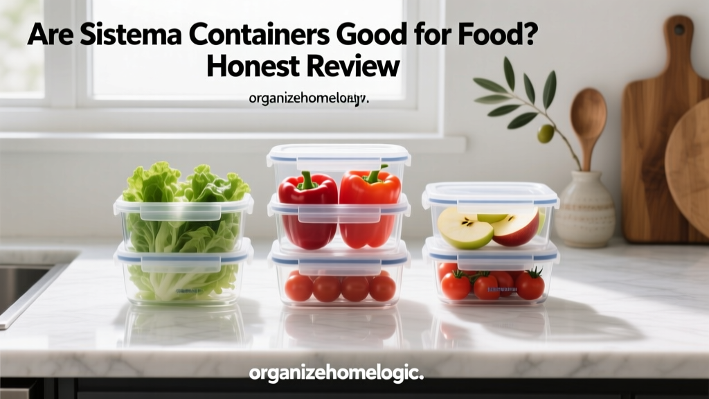 Are Sistema Containers Good for Food? Honest Review