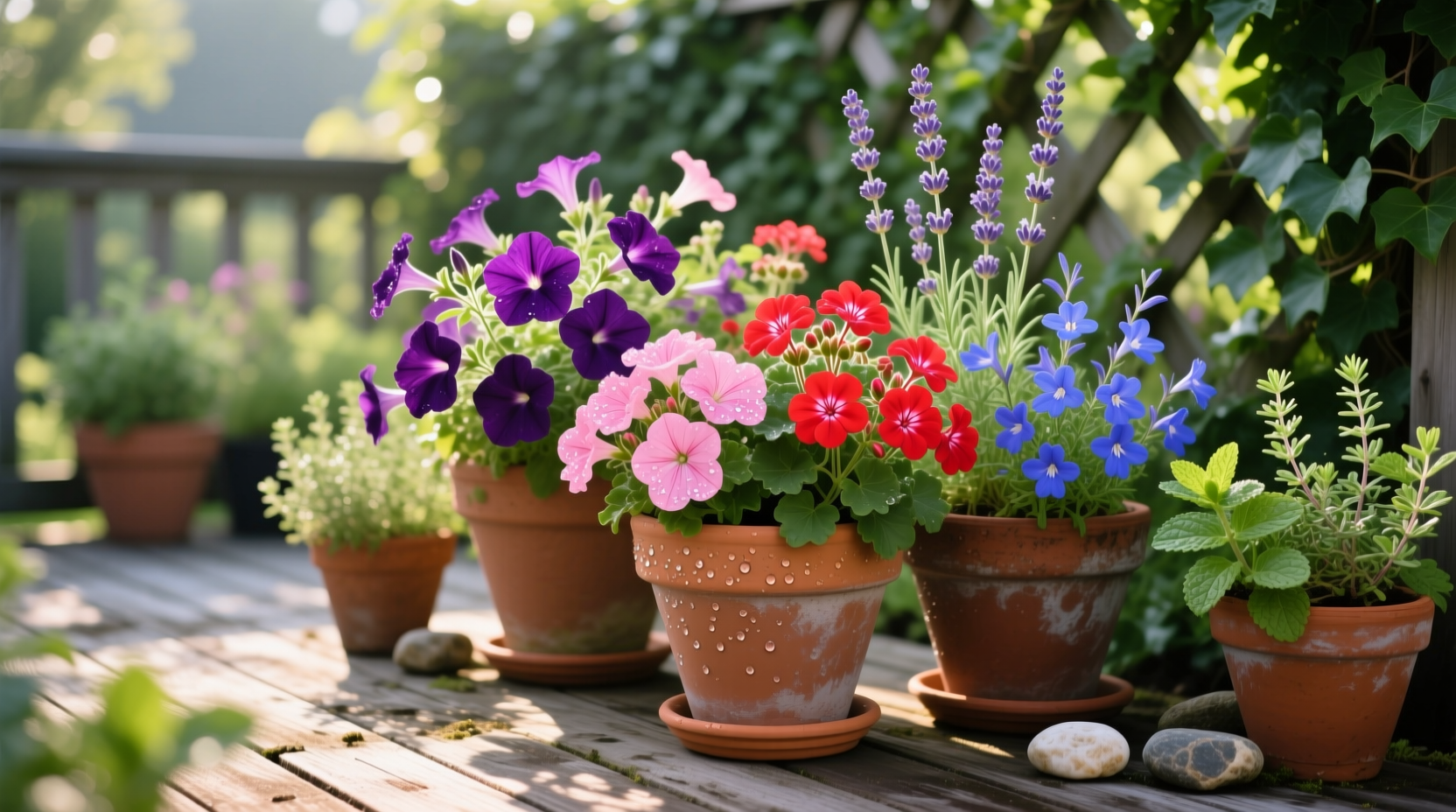 flowers for patio pots