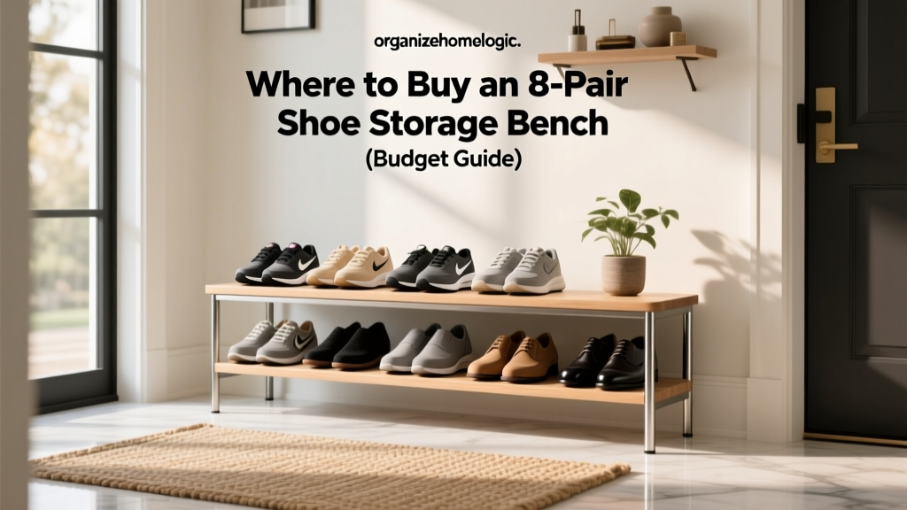 Where to Buy an 8 Pair Shoe Storage Bench (Budget Guide)