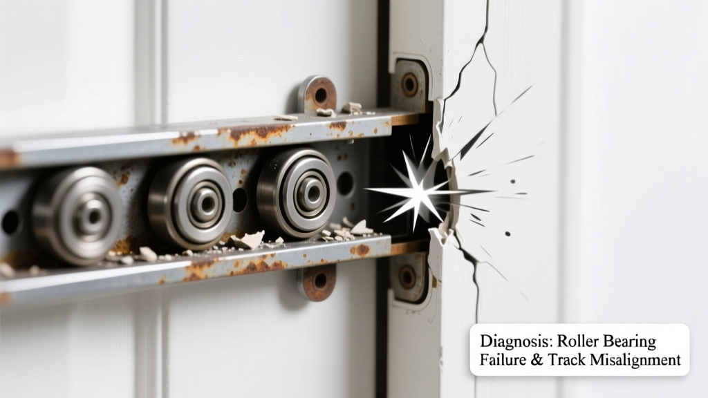 Pocket Door Stuck Making Grinding Noise: Quick Diagnosis