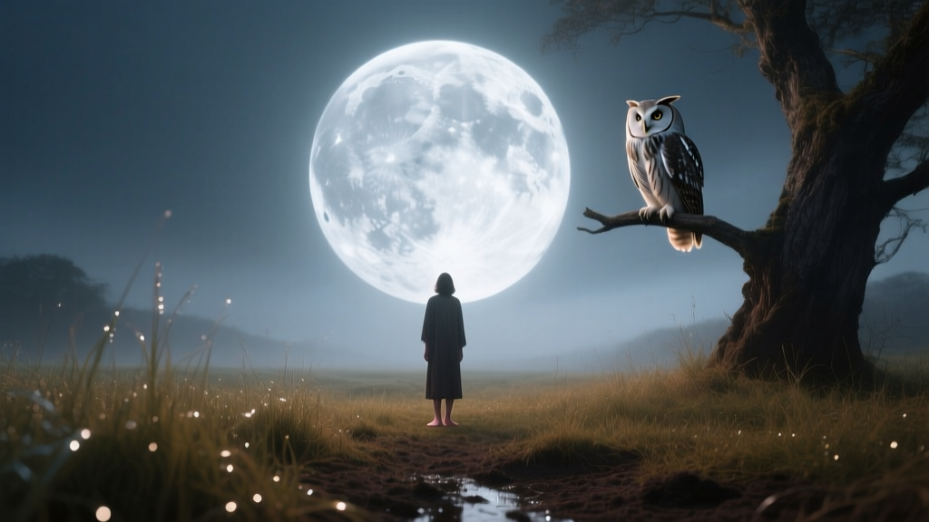 Moon and Owl: Combined Dream Symbolism