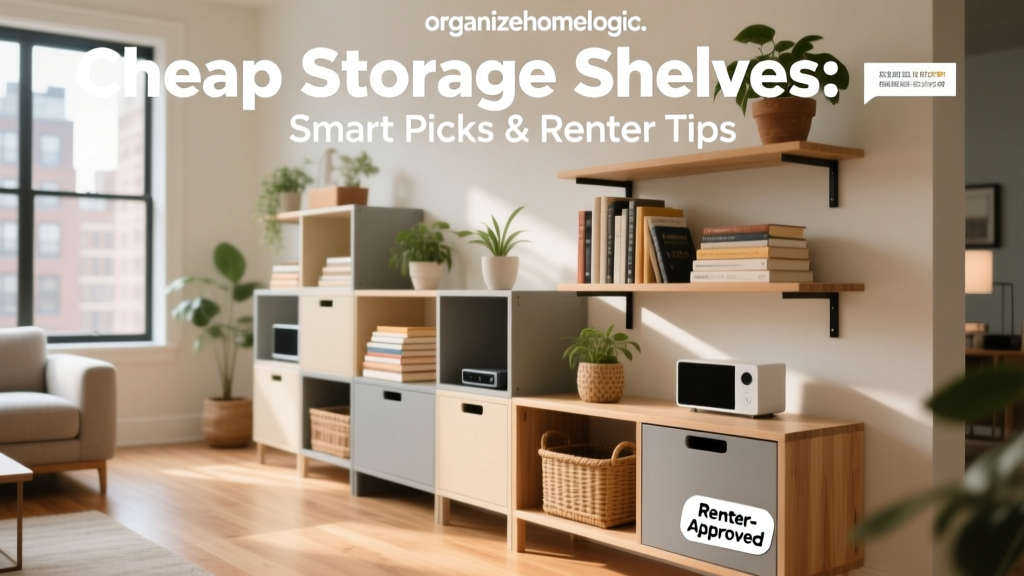 Cheap Storage Shelves: Smart Picks & Renter Tips