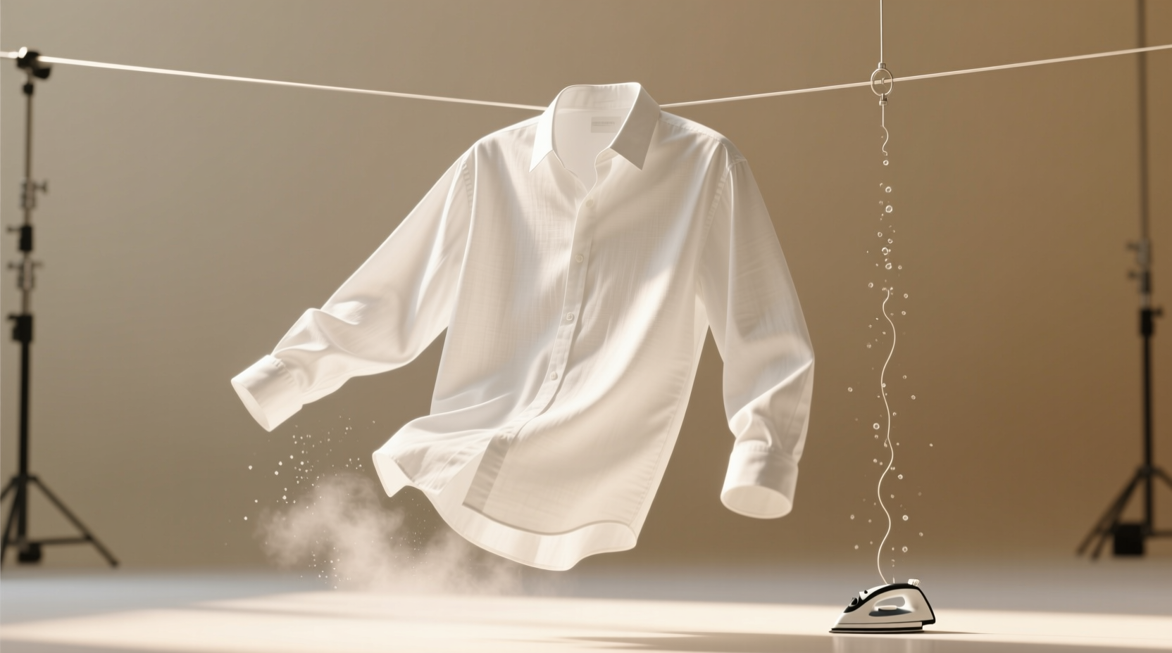 how to restore crisp linen shirts without ironing