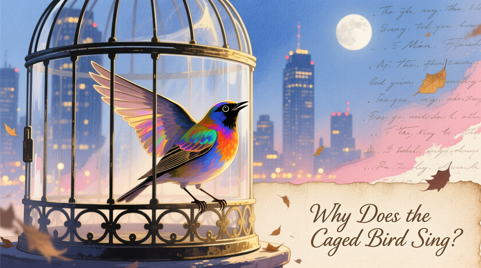 Why Does the Caged Bird Sing Poem Explained