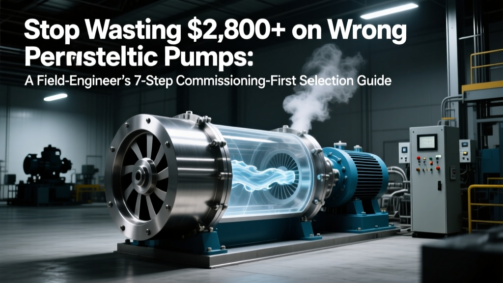 Peristaltic Pump Selection: Commissioning-First Guide
