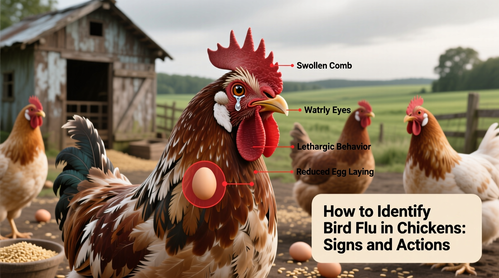 how to know if your chickens have bird flu