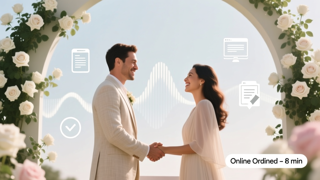 Wedding Officiant 2026: 7 Paths | Online Ordination States