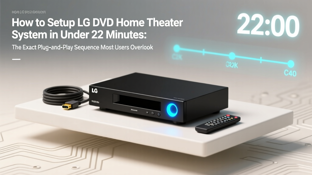 LG DVD Home Theater Setup Guide (2026)