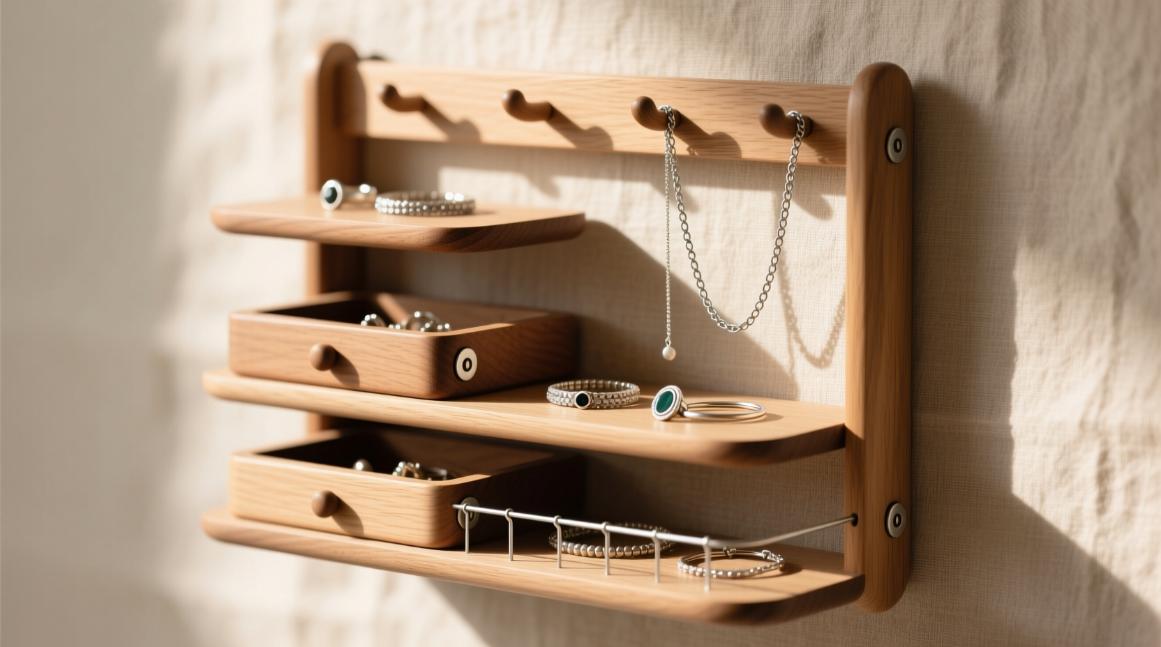 diy jewelry organizer