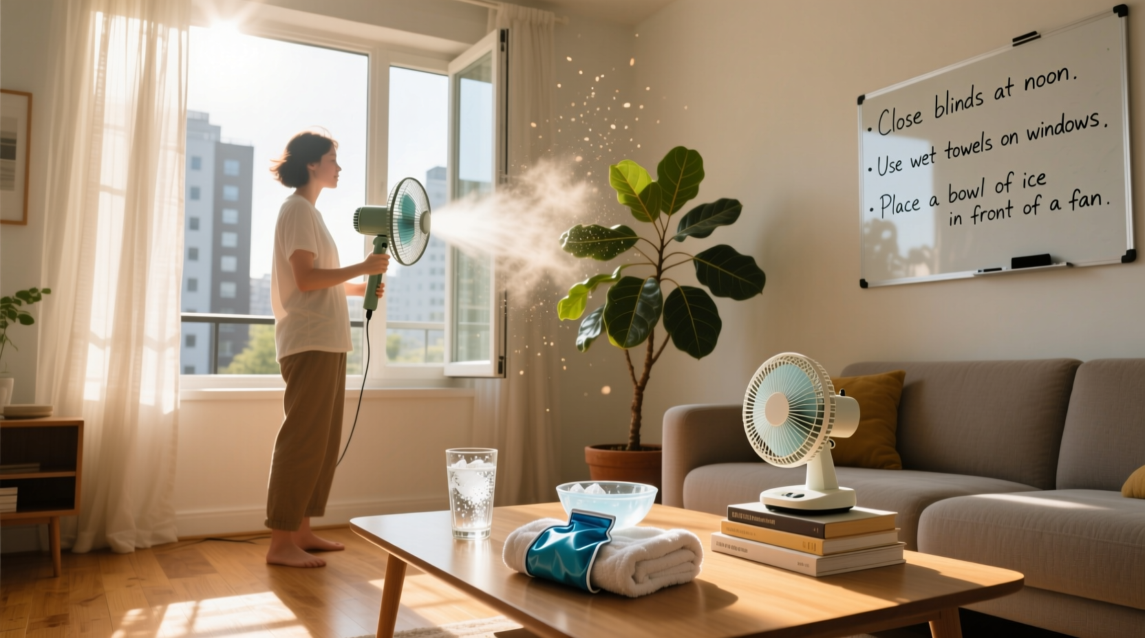 best ways to cool down a room without ac clever hacks