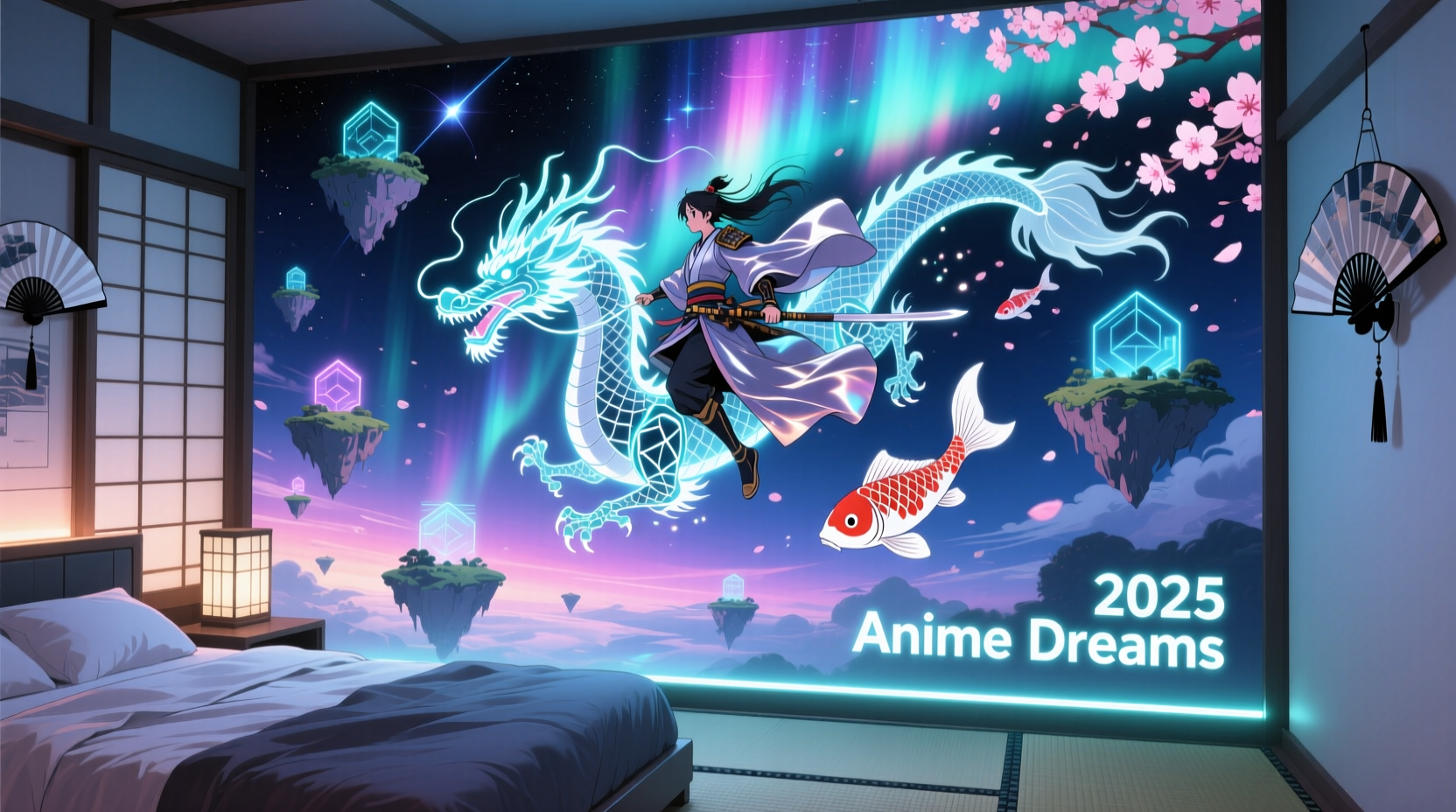 anime wall art trends in 2025 what fans are hanging in their rooms