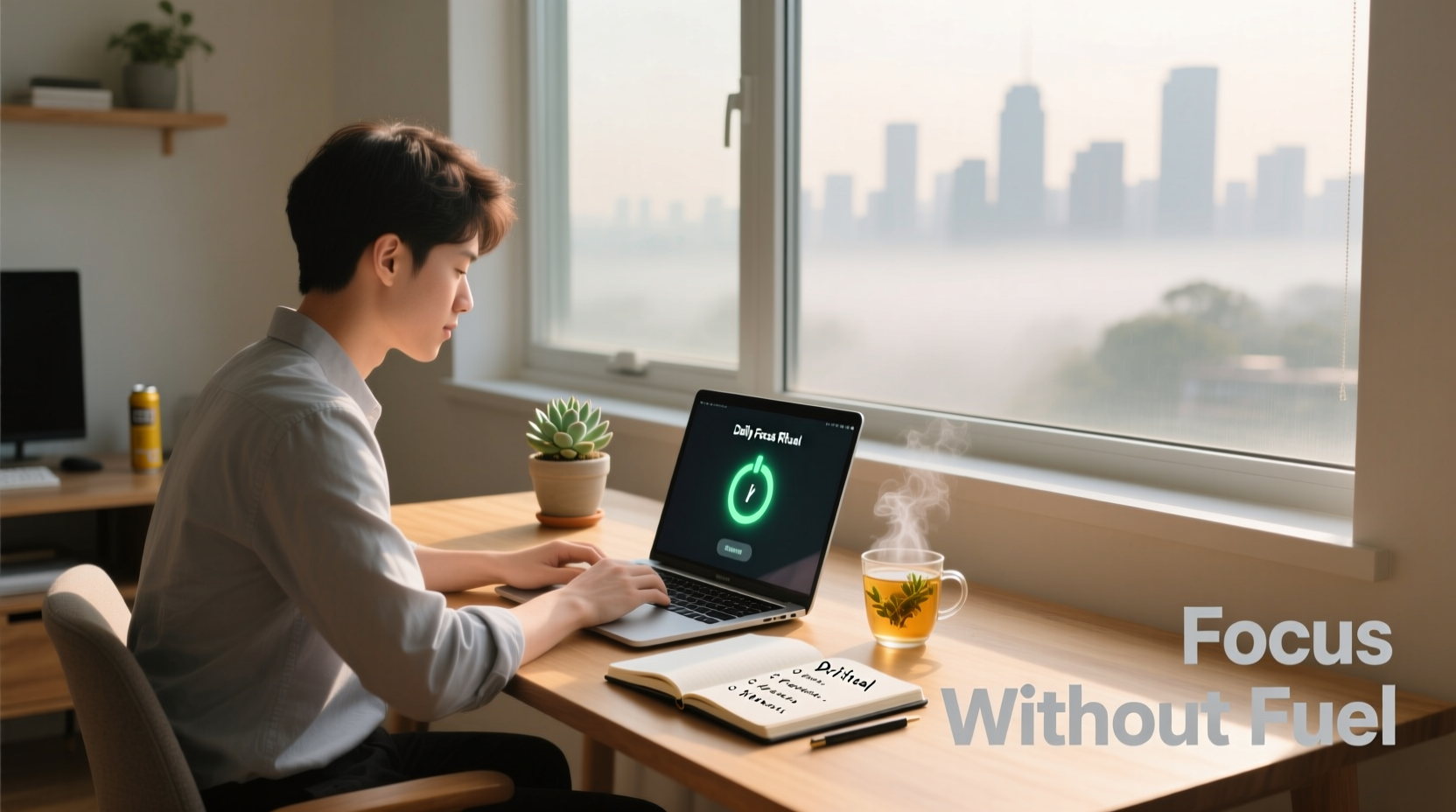 how to improve focus at work without relying on energy drinks